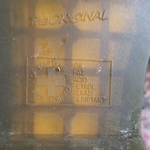 Dr. Martens Pink Floral Combat Boots - Picture 5 of 5